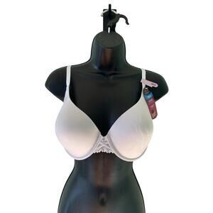 Maidenform 36D Dreamwire Push up Underwire Bra White DM0066